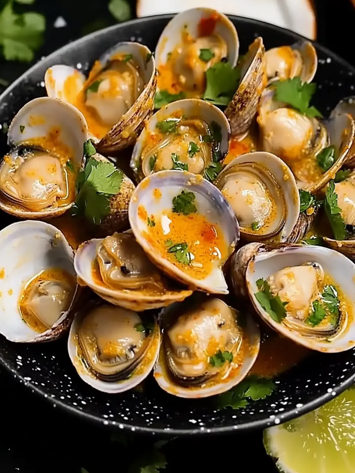 Savor Red Curry, Coconut, and Ginger Infused Steamed Clams 2 Red Curry, Coconut, and Ginger Infused Steamed Clams