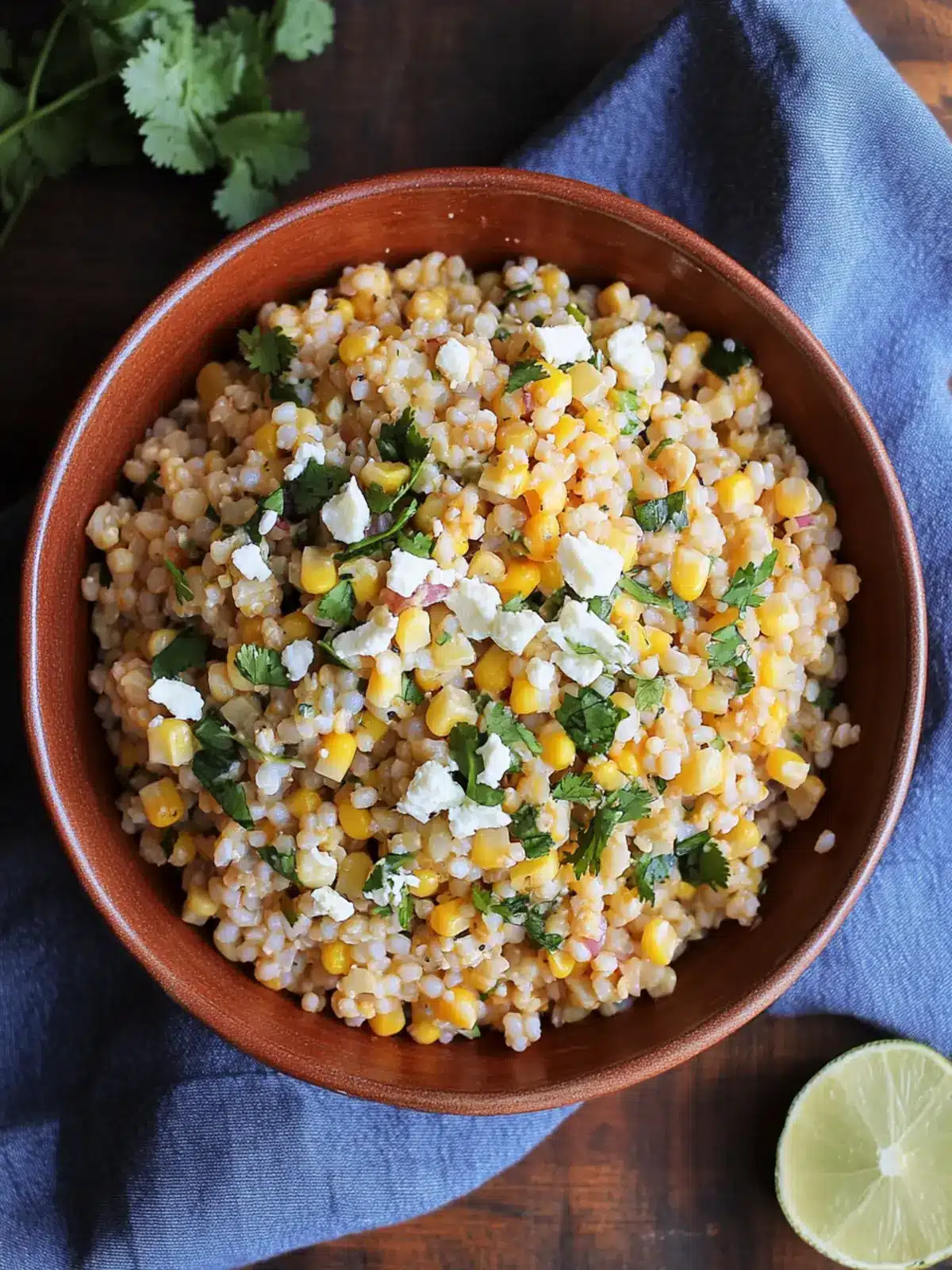 Delicious Mexican Street Corn Barley Salad You’ll Crave! 2 Mexican Street Corn Barley Salad