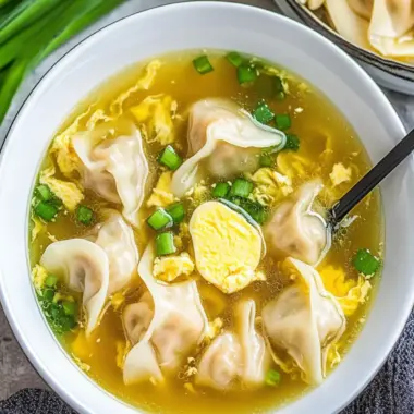 Irresistible Chinese Wonton Egg Drop Soup You’ll Crave Daily 9 Chinese Wonton Egg Drop Soup