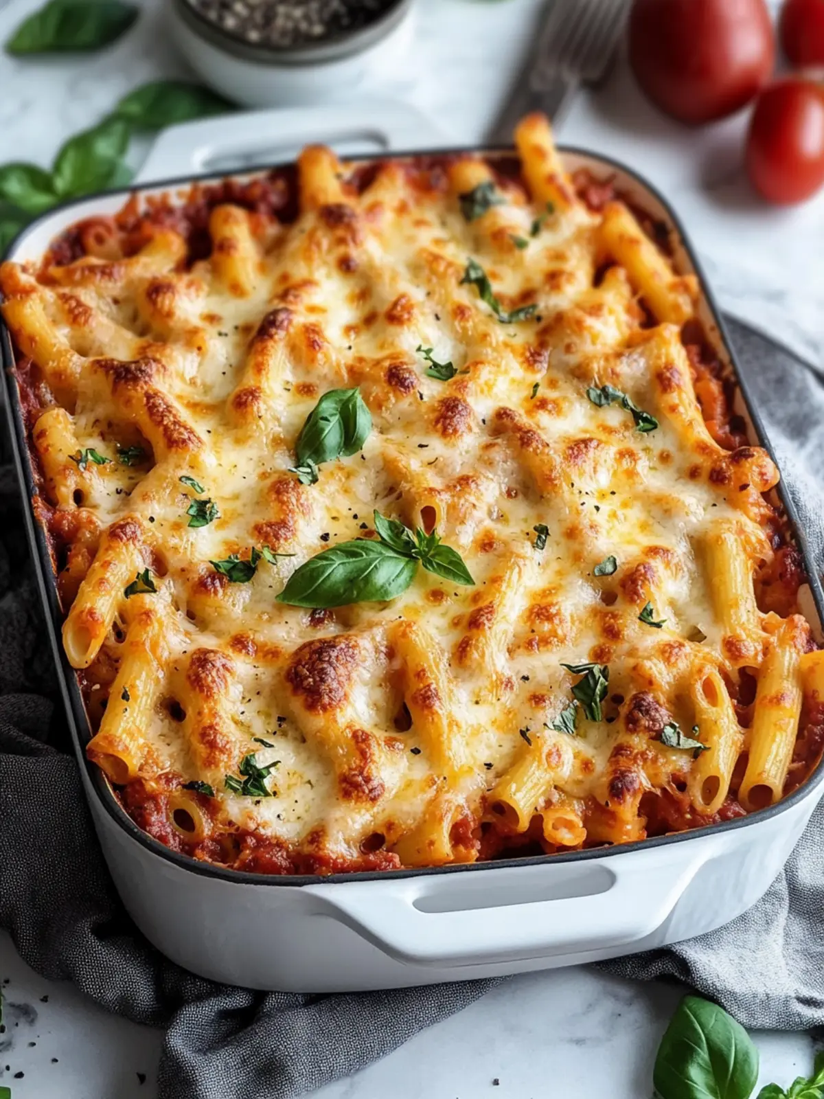 Heavenly Baked Ziti: A Cozy Culinary Dream Come True 3 Baked Ziti