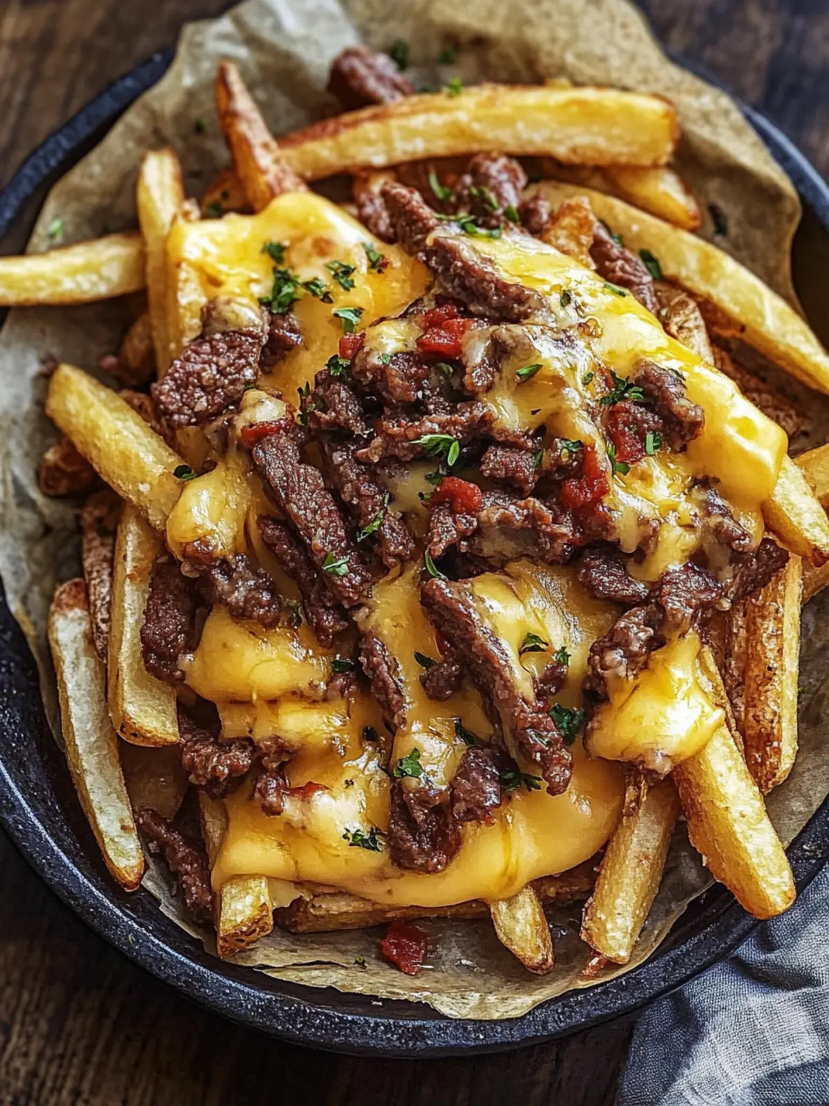 Ultimate Cheese Fries with Beef for a Totally Irresistible Snack 2 Cheese Fries with Beef