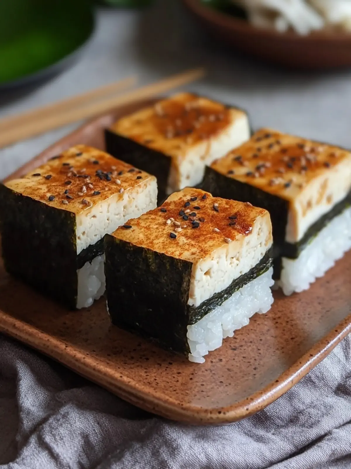 Delicious Tofu Musubi: A Flavor-Packed Homemade Delight 4 Tofu Musubi