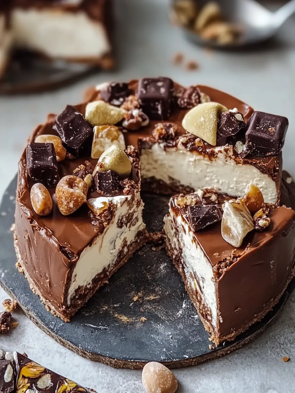 Indulge in Chunky Cheesecake Rocky Road Bliss Today 5 Chunky Cheesecake Rocky Road