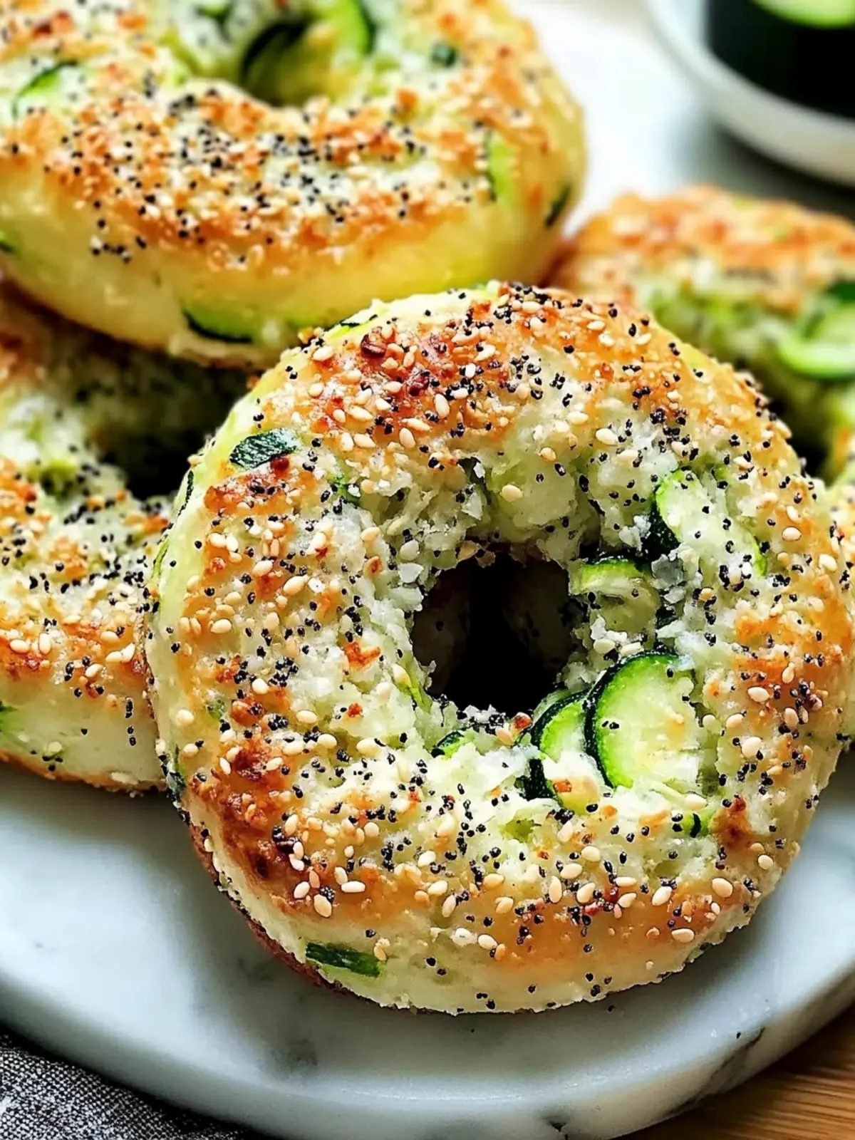 Delicious Zucchini Bagels for Guilt-Free Snacking 3 Zucchini Bagels