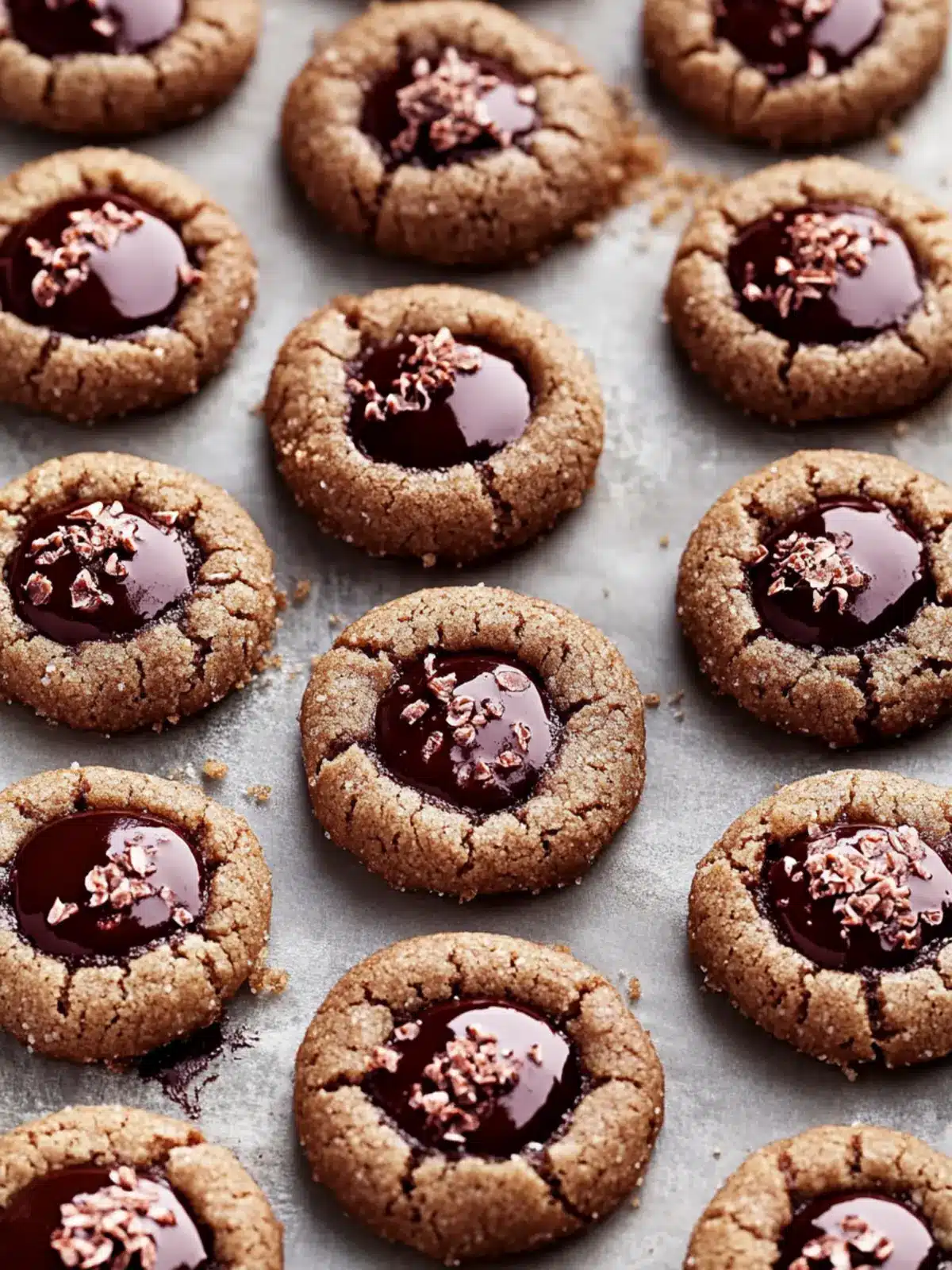 Decadent Chocolate Thumbprint Cookies You’ll Love to Make 3 Chocolate Thumbprint Cookies