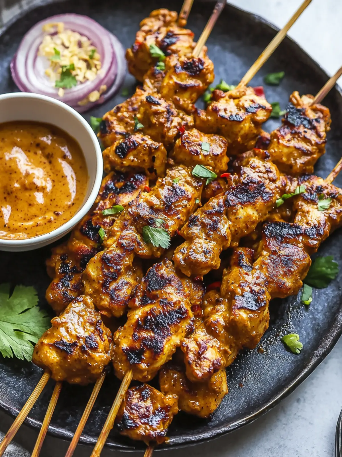 Delicious Chicken Satay with Peanut Sauce Everyone Will Love 5 Chicken Satay with Peanut Sauce