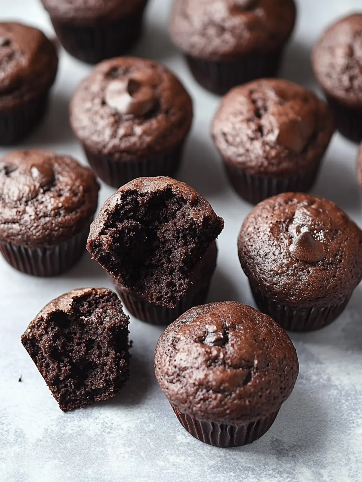 Delicious Sourdough Chocolate Mini Muffins to Satisfy Cravings 2 Sourdough Chocolate Mini Muffins