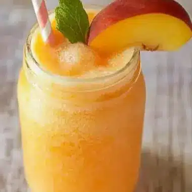 Refreshing Frozen Peach Lemonade for Hot Summer Days 9 Frozen Peach Lemonade