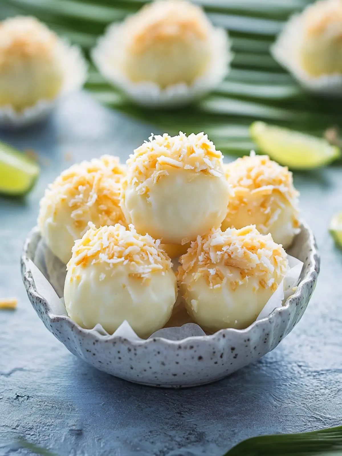 Delicious Piña Colada Truffles to Brighten Your Day 4 Piña Colada Truffles