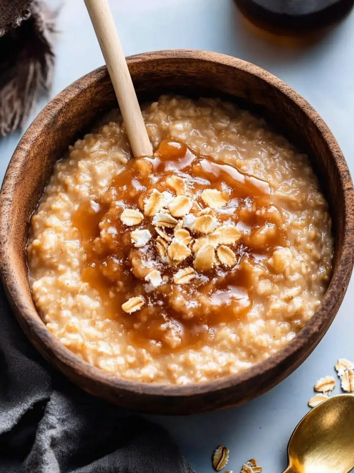 Decadent Salted Caramel Oatmeal for Cozy Mornings 3 Salted Caramel Oatmeal