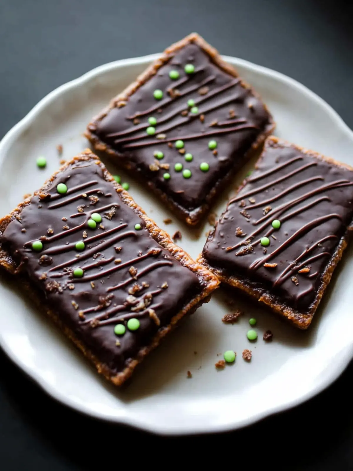Deliciously Homemade Chocolate Peanut Butter Fudge Pop-Tarts 4 Chocolate Peanut Butter Fudge Pop-Tarts