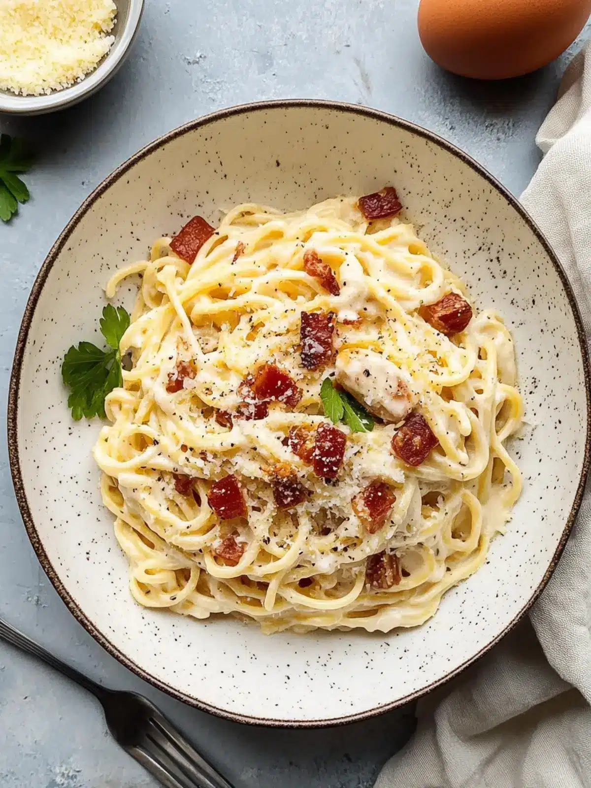 Paleo Carbonara with Palmini: A Guilt-Free Pasta Delight 5 Paleo Carbonara with Palmini