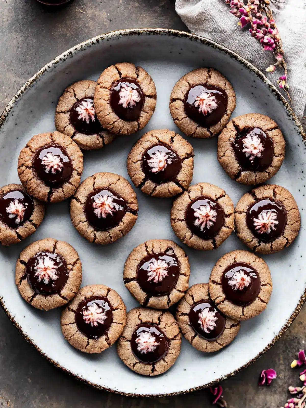 Decadent Chocolate Thumbprint Cookies You’ll Love to Make 4 Chocolate Thumbprint Cookies
