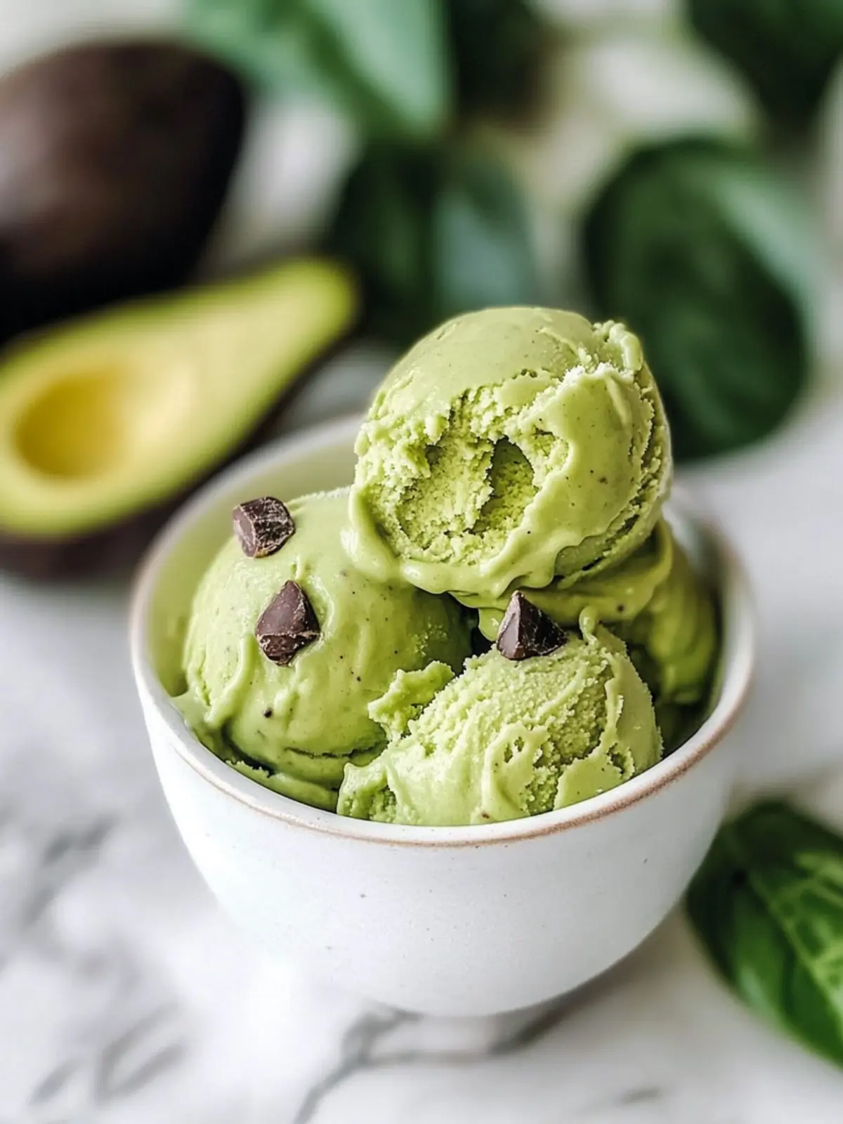 Creamy Avocado Ice Cream: A Guilt-Free Delight! 3 Avocado Ice Cream