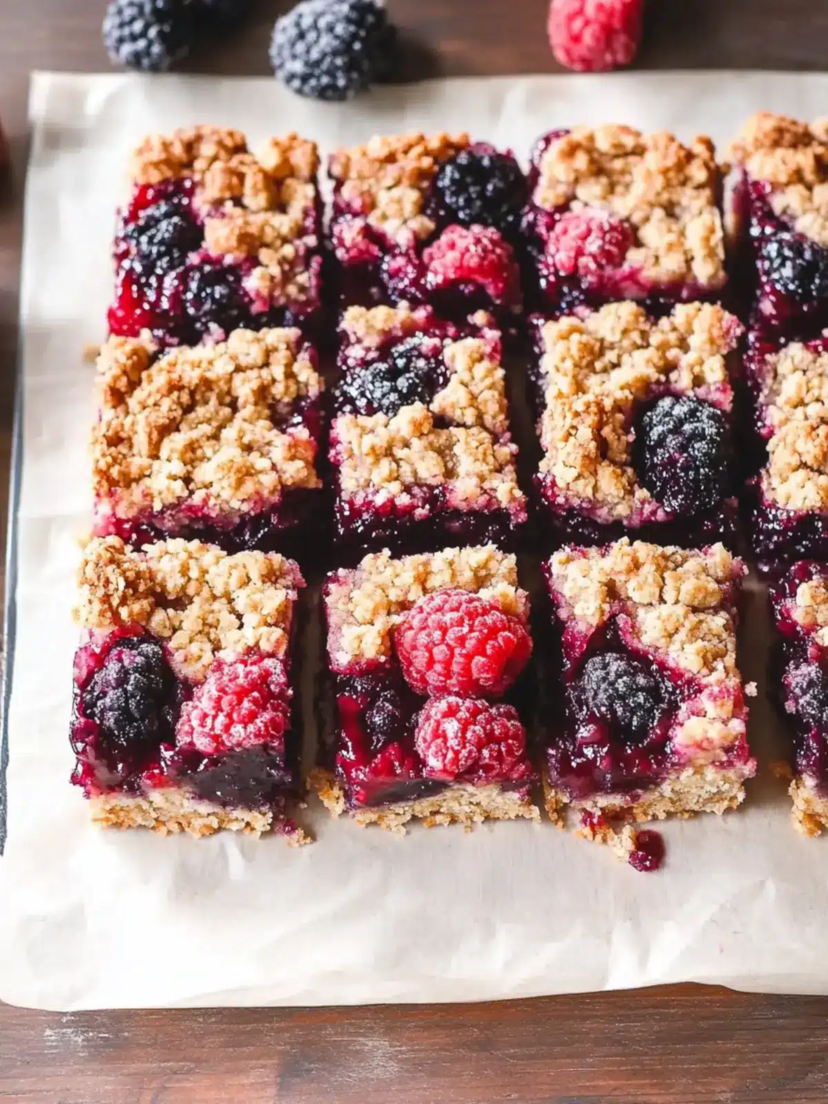Irresistible Berry Crumble Bars for a Sweet Homemade Delight 4 Berry Crumble Bars