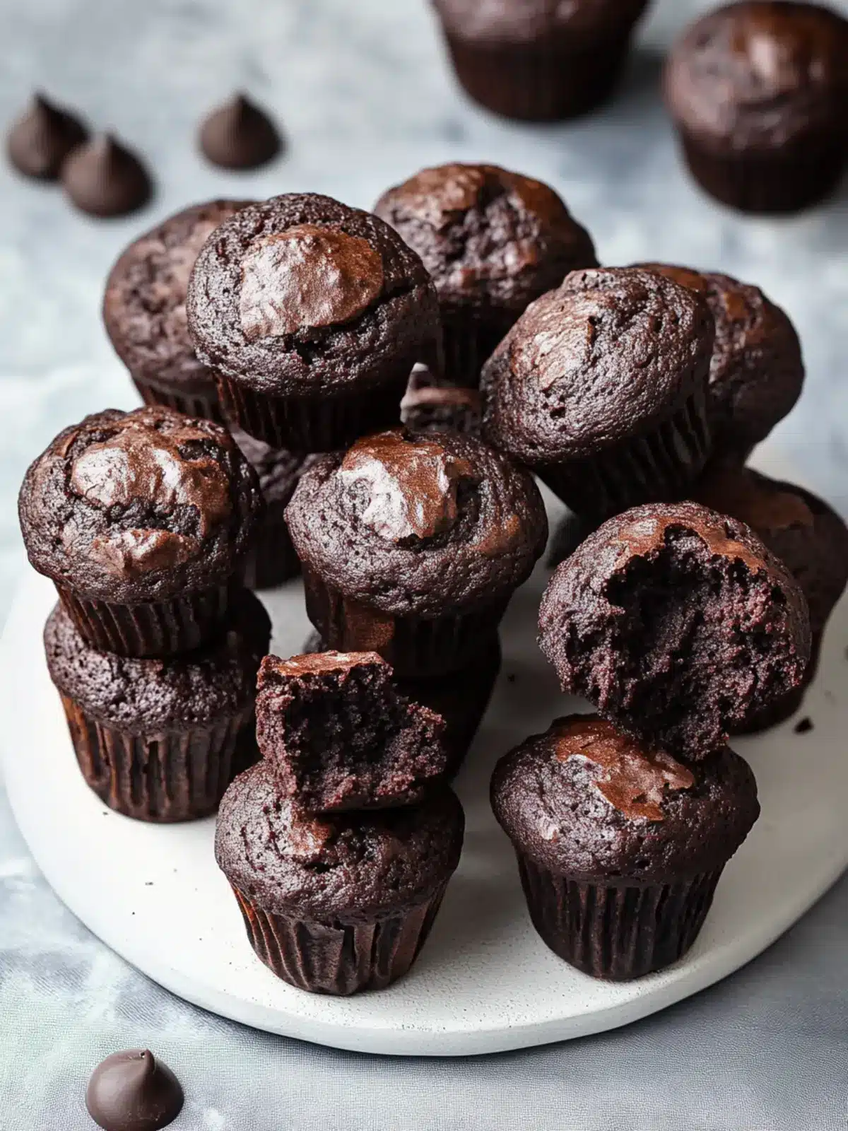 Delicious Sourdough Chocolate Mini Muffins to Satisfy Cravings 5 Sourdough Chocolate Mini Muffins