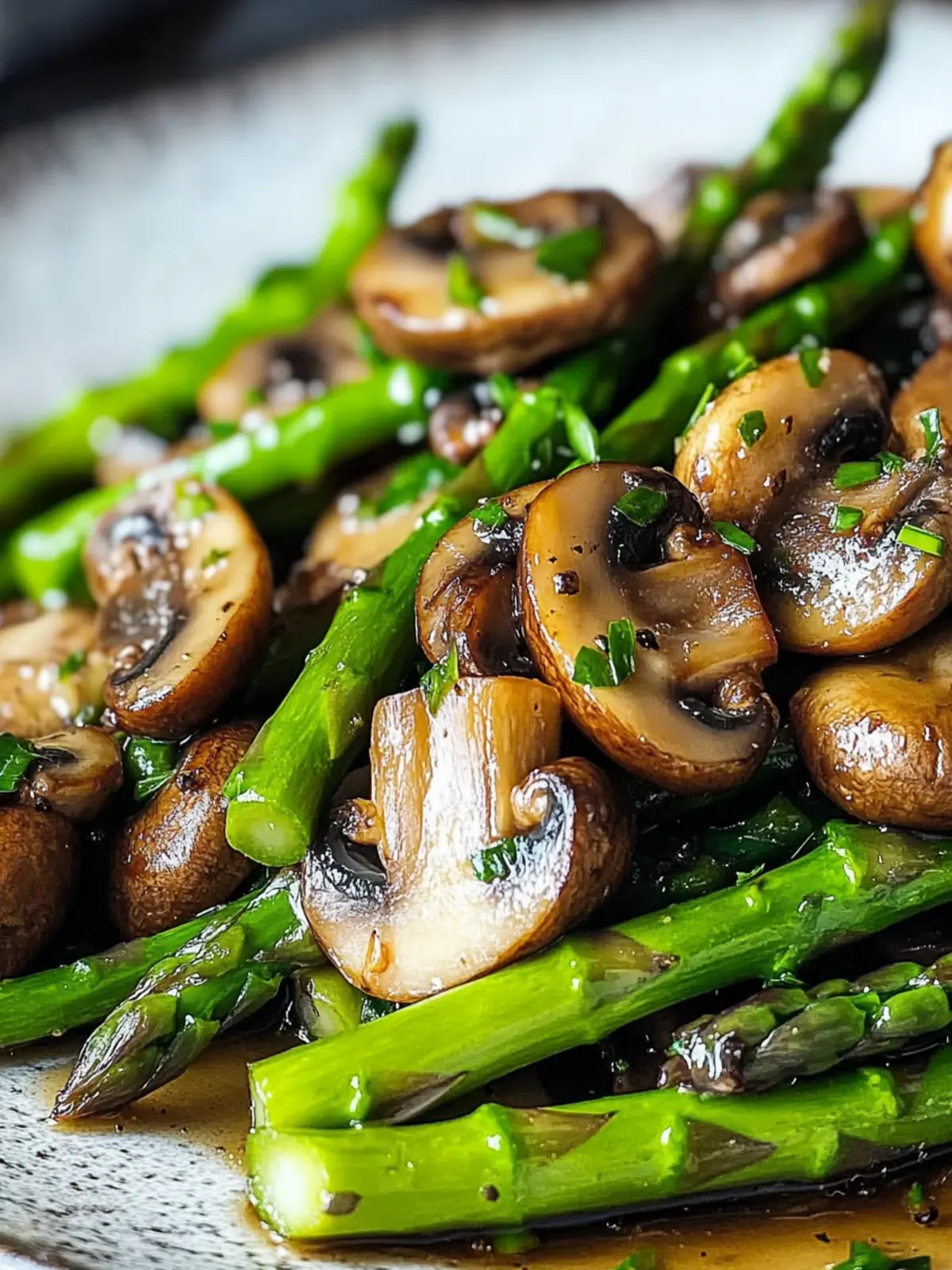 Sautéed Asparagus, Mushrooms, and Garlic in 20 Minutes Flat 2 Sautéed Asparagus, Mushrooms, and Garlic
