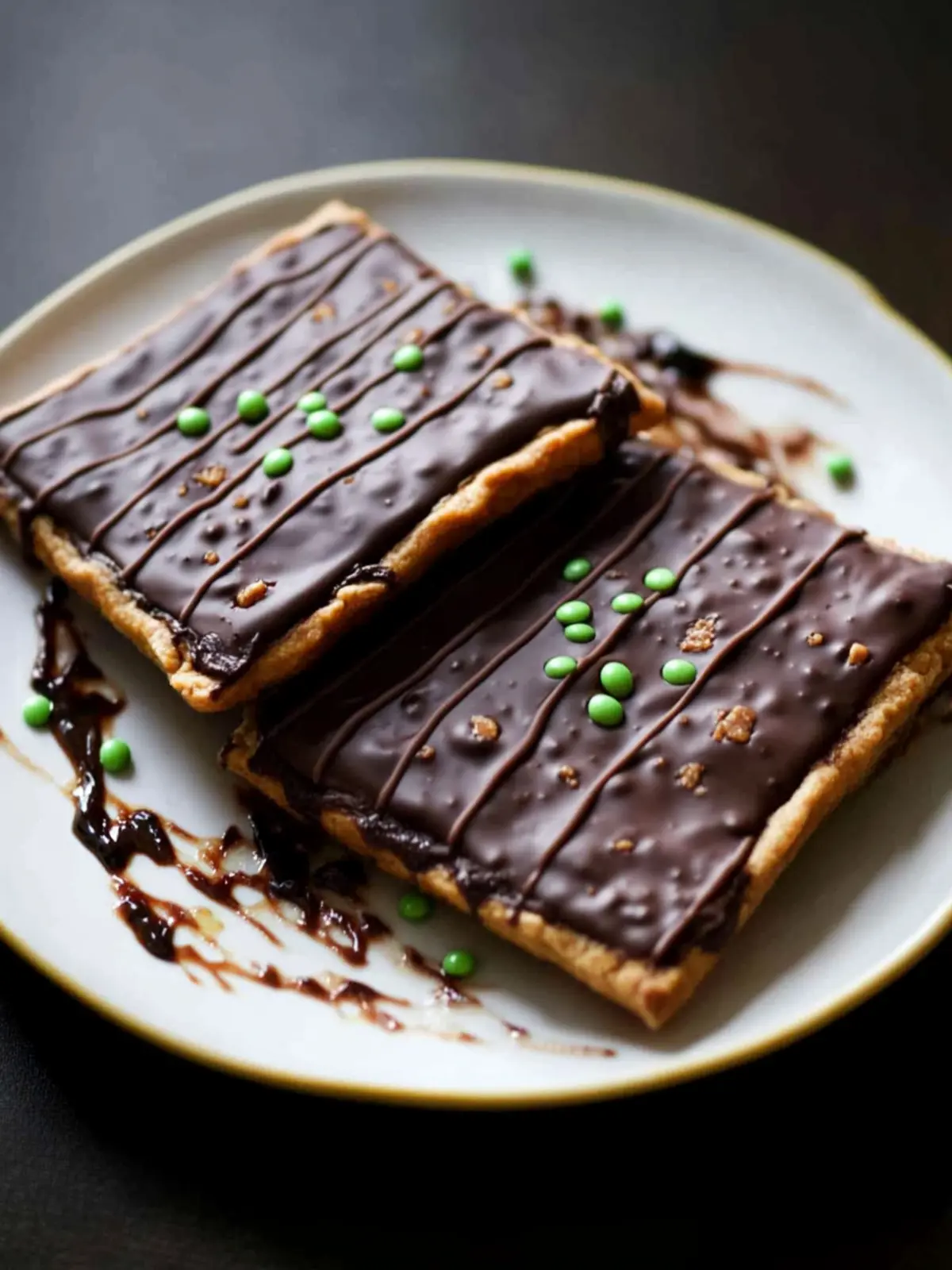 Deliciously Homemade Chocolate Peanut Butter Fudge Pop-Tarts 3 Chocolate Peanut Butter Fudge Pop-Tarts