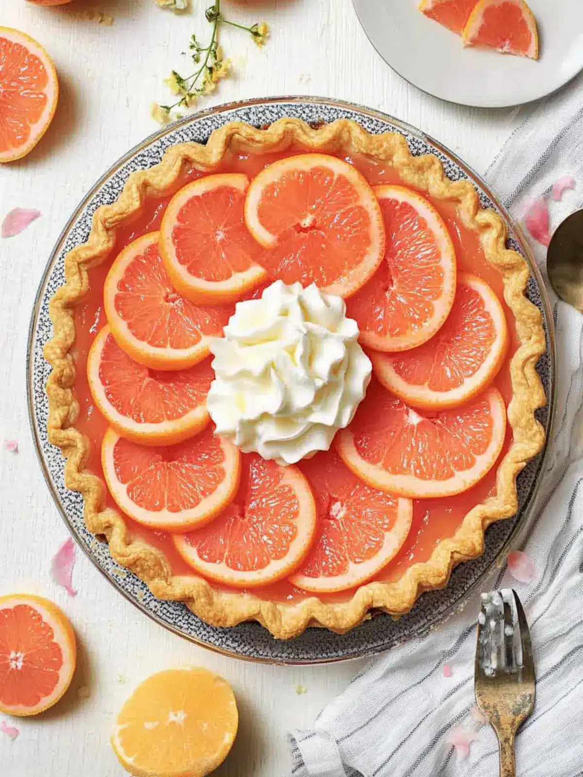Zesty Grapefruit Pie: Refreshing Twist on a Classic Dessert 4 Grapefruit Pie