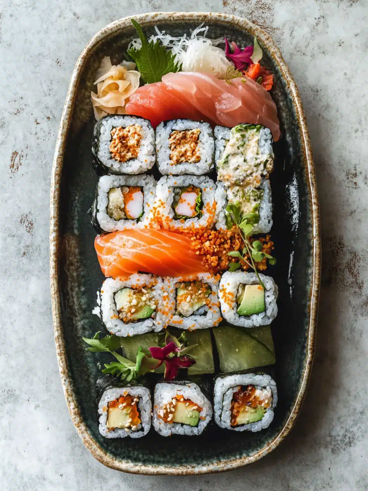 Delicious Onigirazu and Maki: Vegan Sushi Your Taste Buds Will Love 2 Onigirazu and Maki