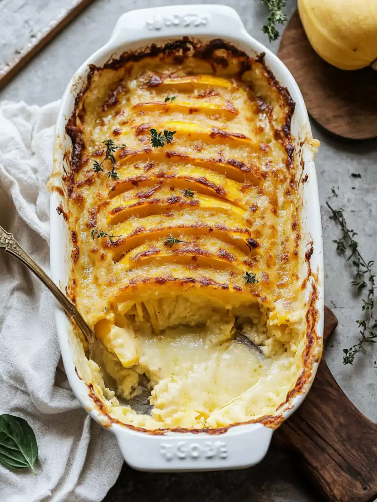 Decadent Delicata Squash au Gratin That's Totally Irresistible 5 Delicata Squash au Gratin