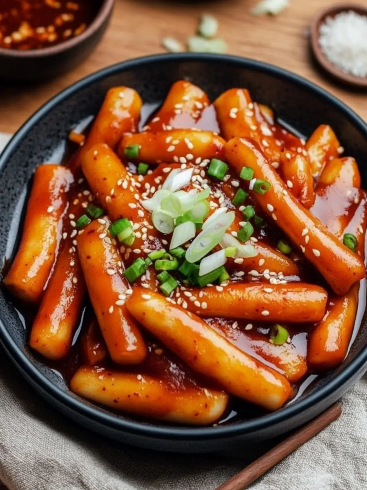 Delicious Jajang Tteokbokki: A Chewy Taste of Korea 2 Jajang Tteokbokki