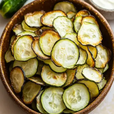 Crispy Baked Cucumber Chips: The Guilt-Free Snack You Need 9 Baked Cucumber Chips