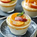 Delicious Peach Custard Cups for a Perfect Summer Treat 14 Peach Custard Cups