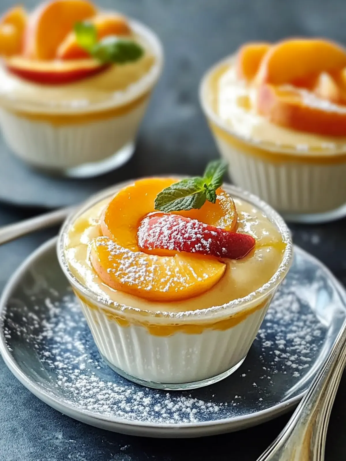 Delicious Peach Custard Cups for a Perfect Summer Treat 5 Peach Custard Cups