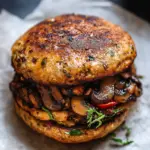 Mouthwatering Mushroom Veggie Burger You’ll Crave Daily 13 Mushroom Veggie Burger