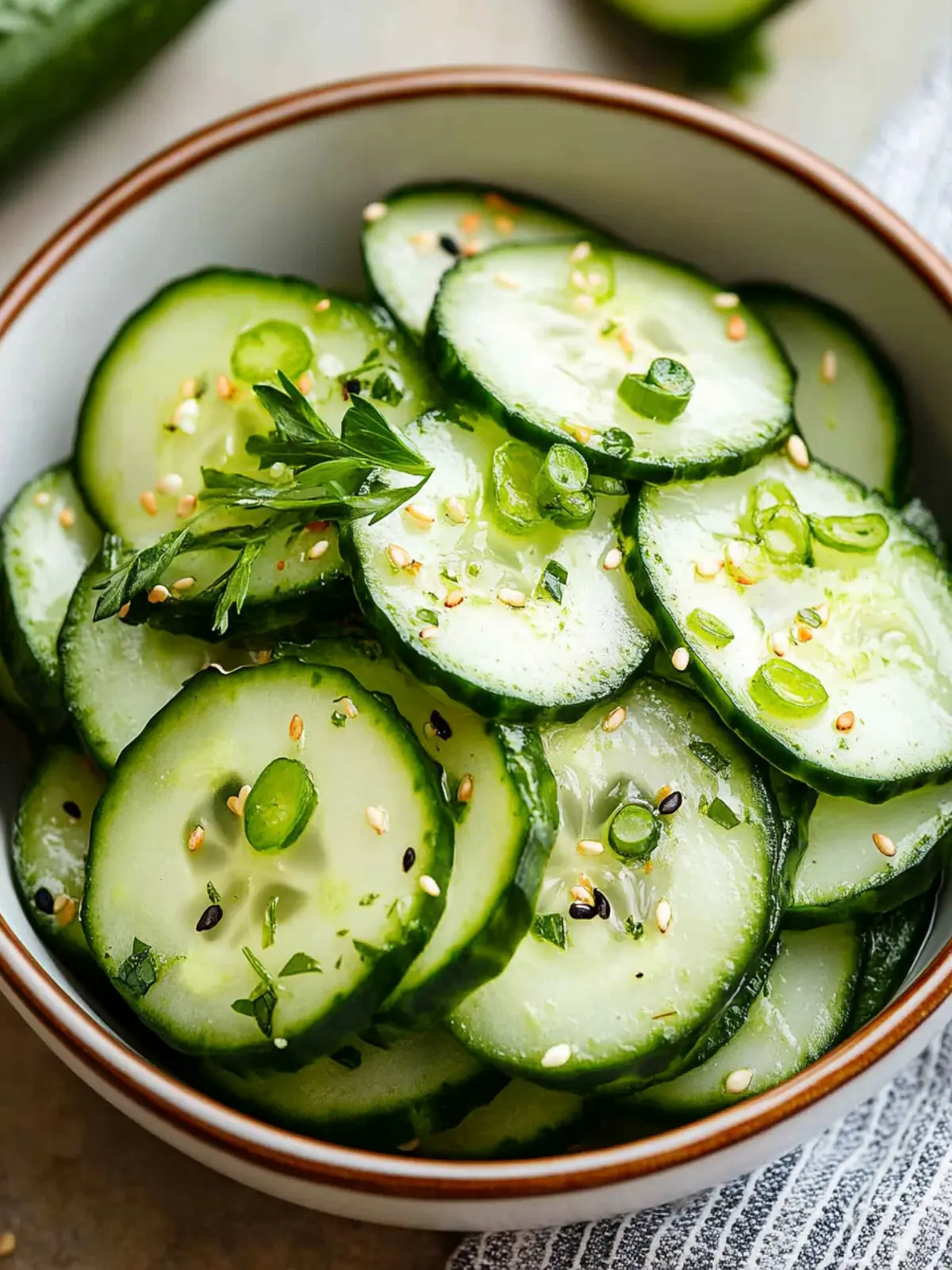 Delicious Japanese Cucumber Salad for Refreshing Bites 2 Japanese Cucumber Salad