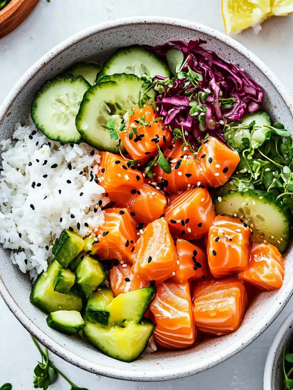 Delicious Salmon Poke Bowls for a Fresh Dinner Delight 5 Salmon Poke Bowls