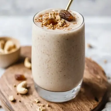 Delicious Cashew Date Shake for Gut Health Bliss 10 Cashew Date Shake