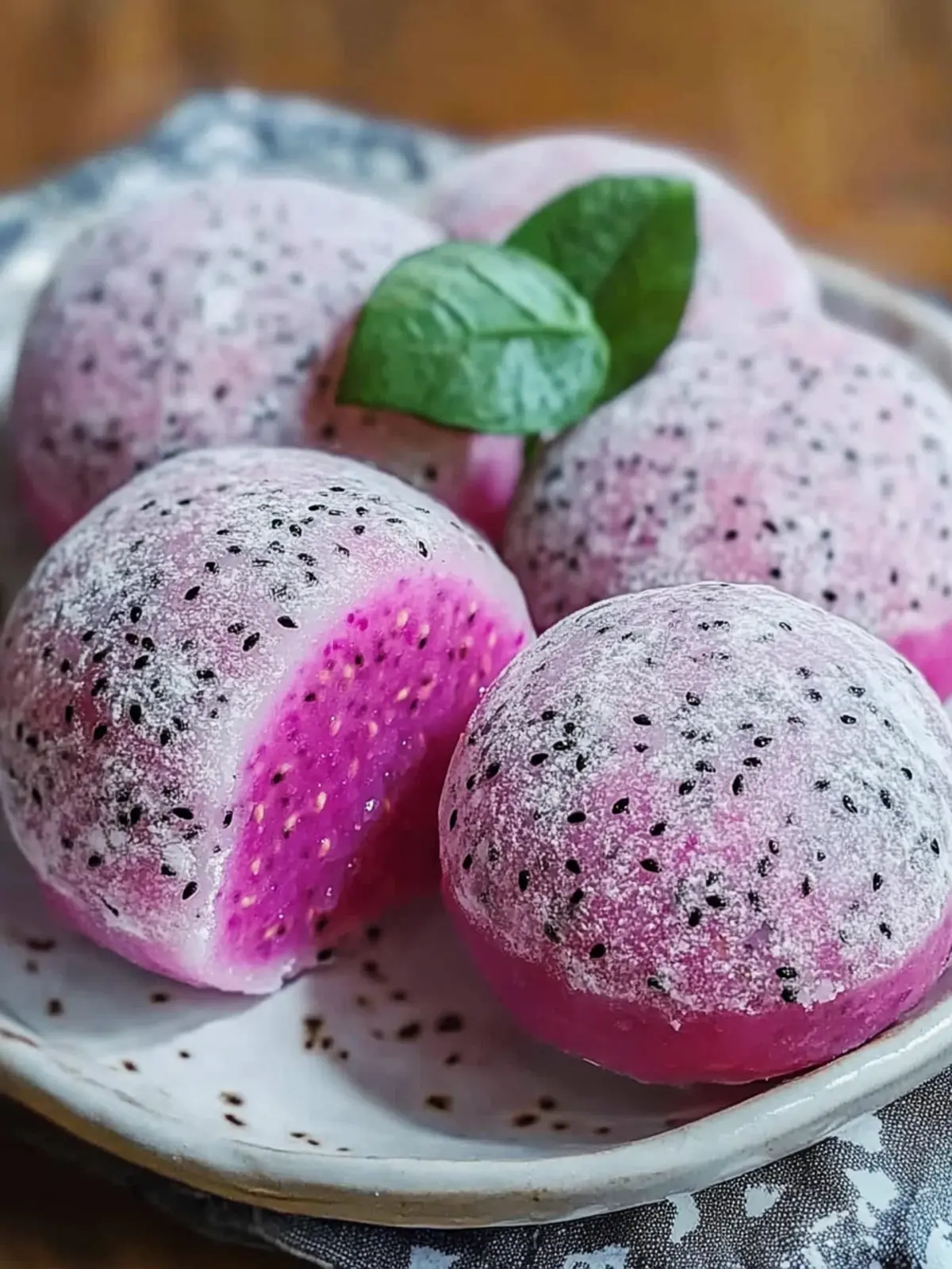 Delicious Dragon Fruit Mochi: A Tropical Twist You’ll Love 2 Dragon Fruit Mochi
