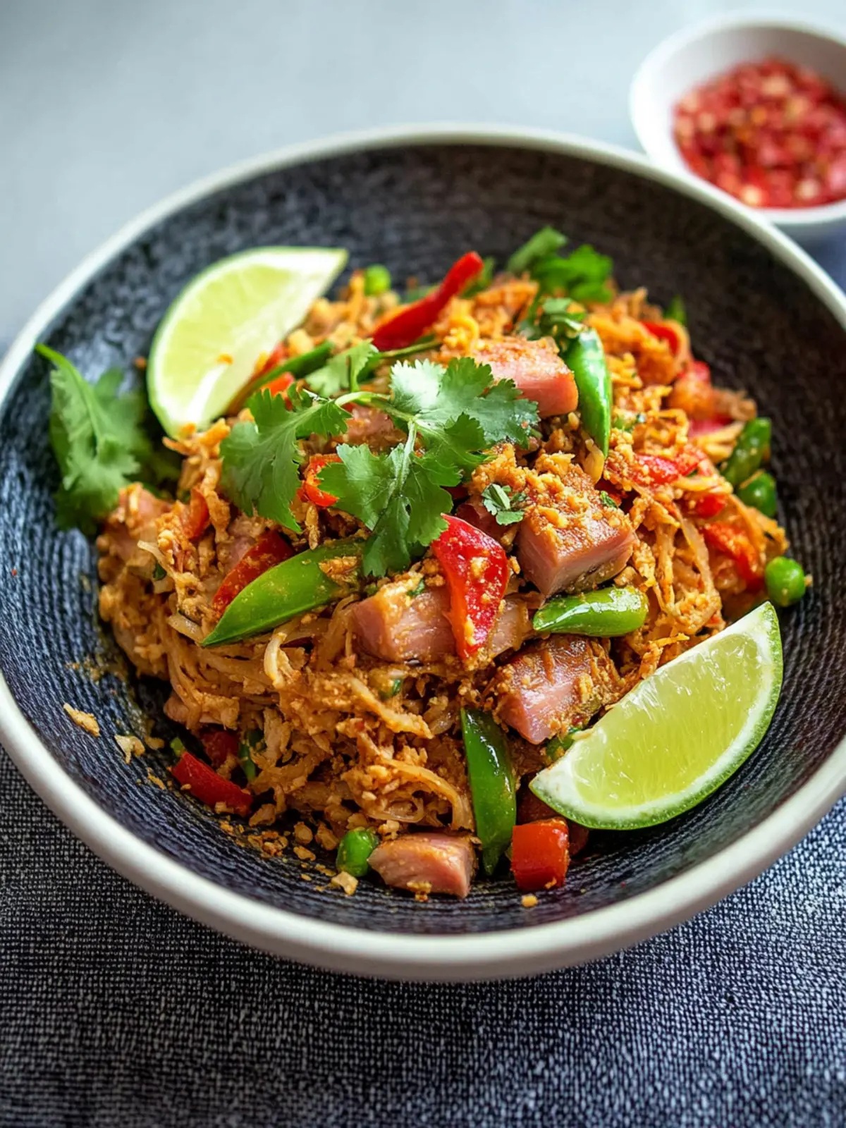 Savor Hot Thai Tuna Stir-Fry in Red Curry Bliss 3 Hot Thai Tuna