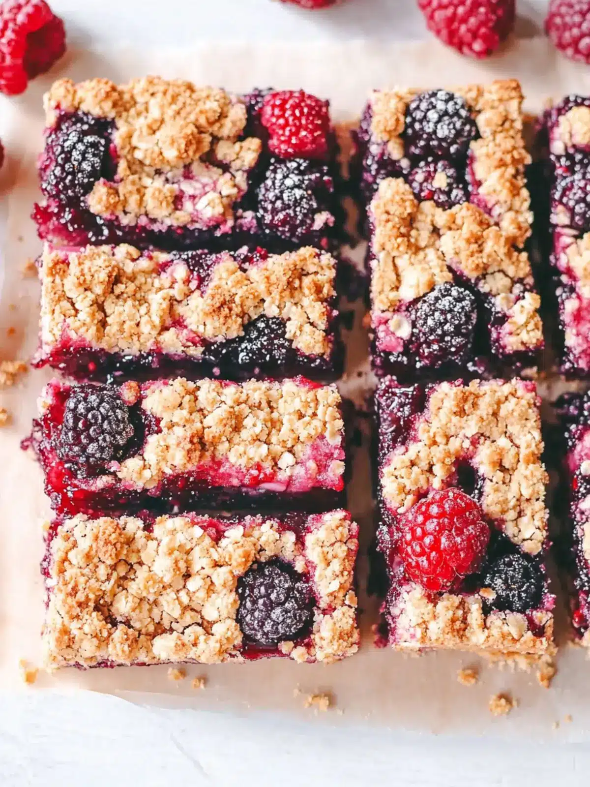 Irresistible Berry Crumble Bars for a Sweet Homemade Delight 5 Berry Crumble Bars