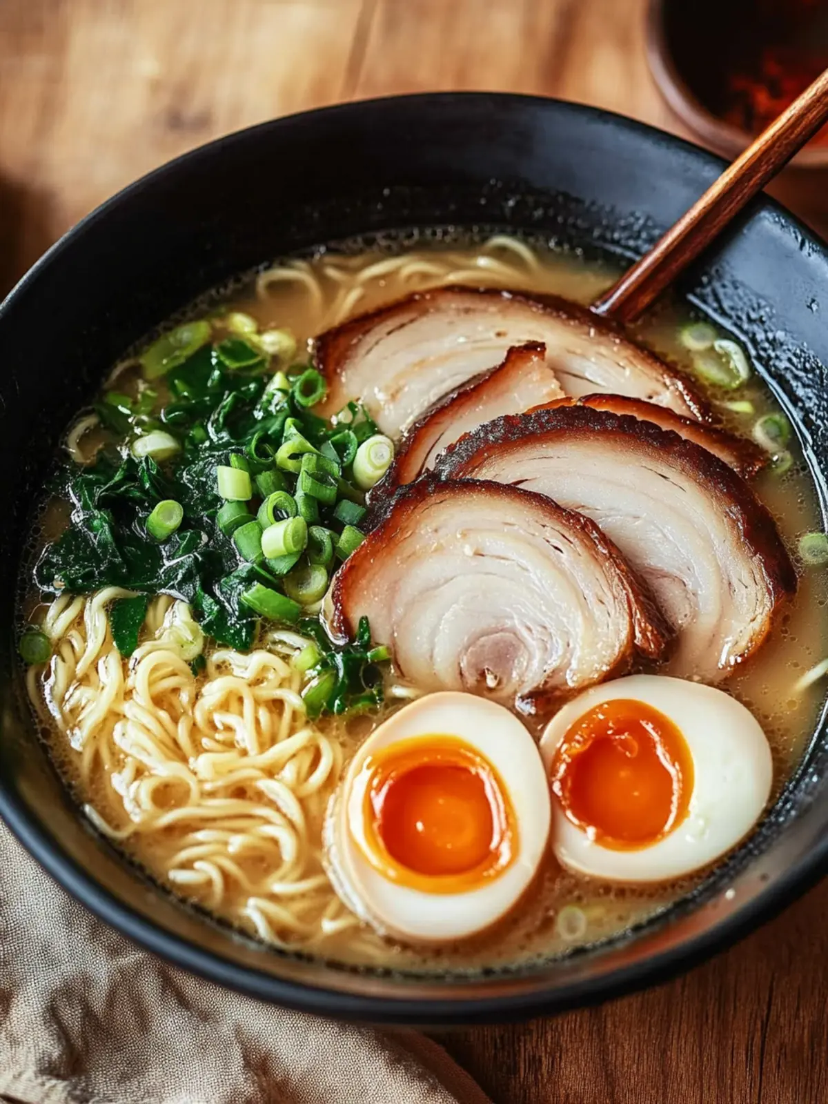 Dreamy Tonkotsu Ramen: Your Ultimate Comfort Bowl at Home 2 Tonkotsu Ramen