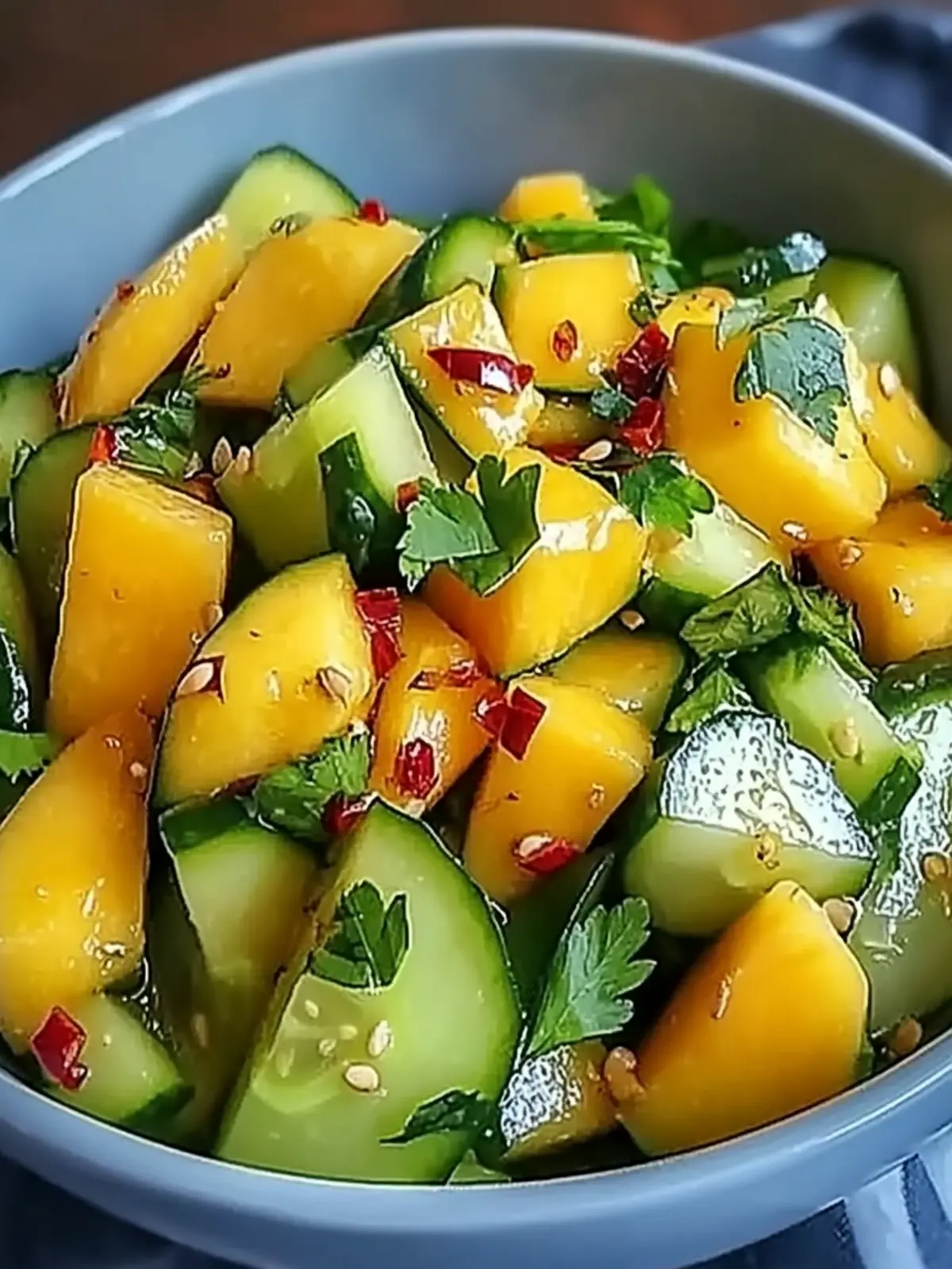 Refresh Your Day with Thai Mango Cucumber Salad Delight 2 Thai Mango Cucumber Salad