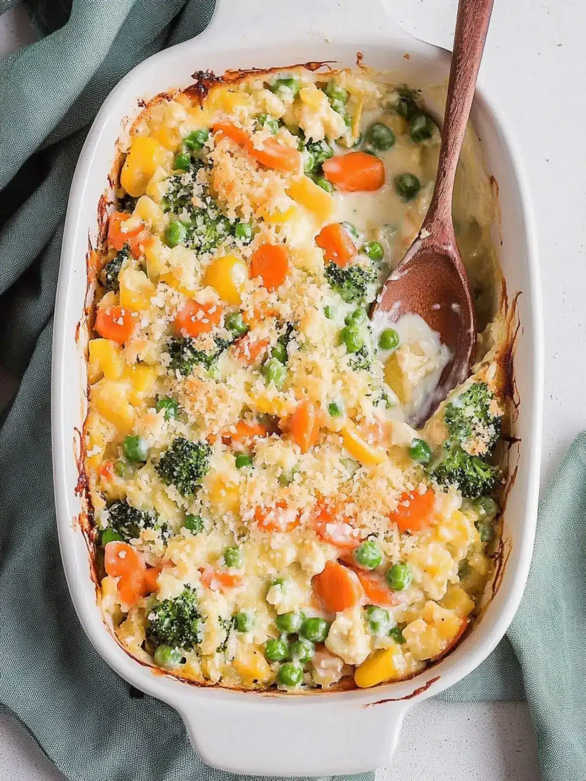 Irresistibly Creamy Vegetable Casserole for Cozy Nights 2 Creamy Vegetable Casserole