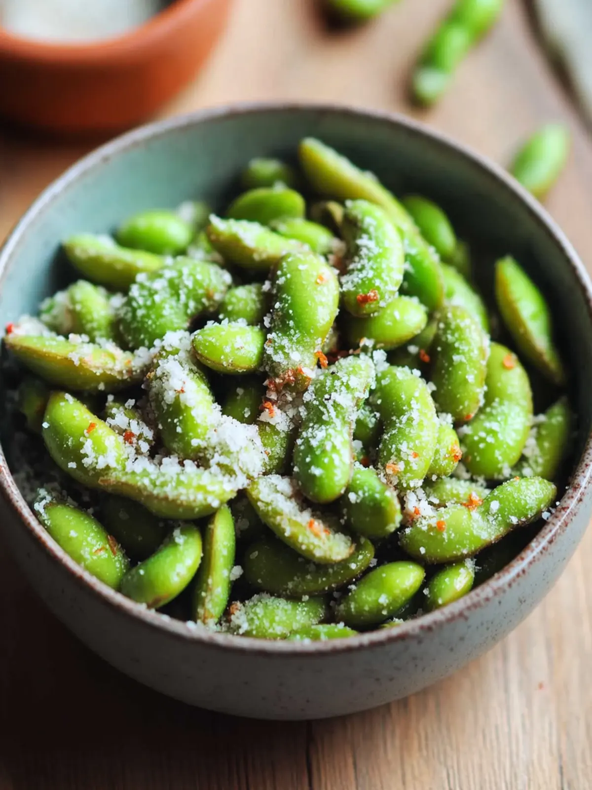 Crispy Parmesan Garlic Edamame: A Game-Changer Snack! 4 Parmesan Garlic Edamame