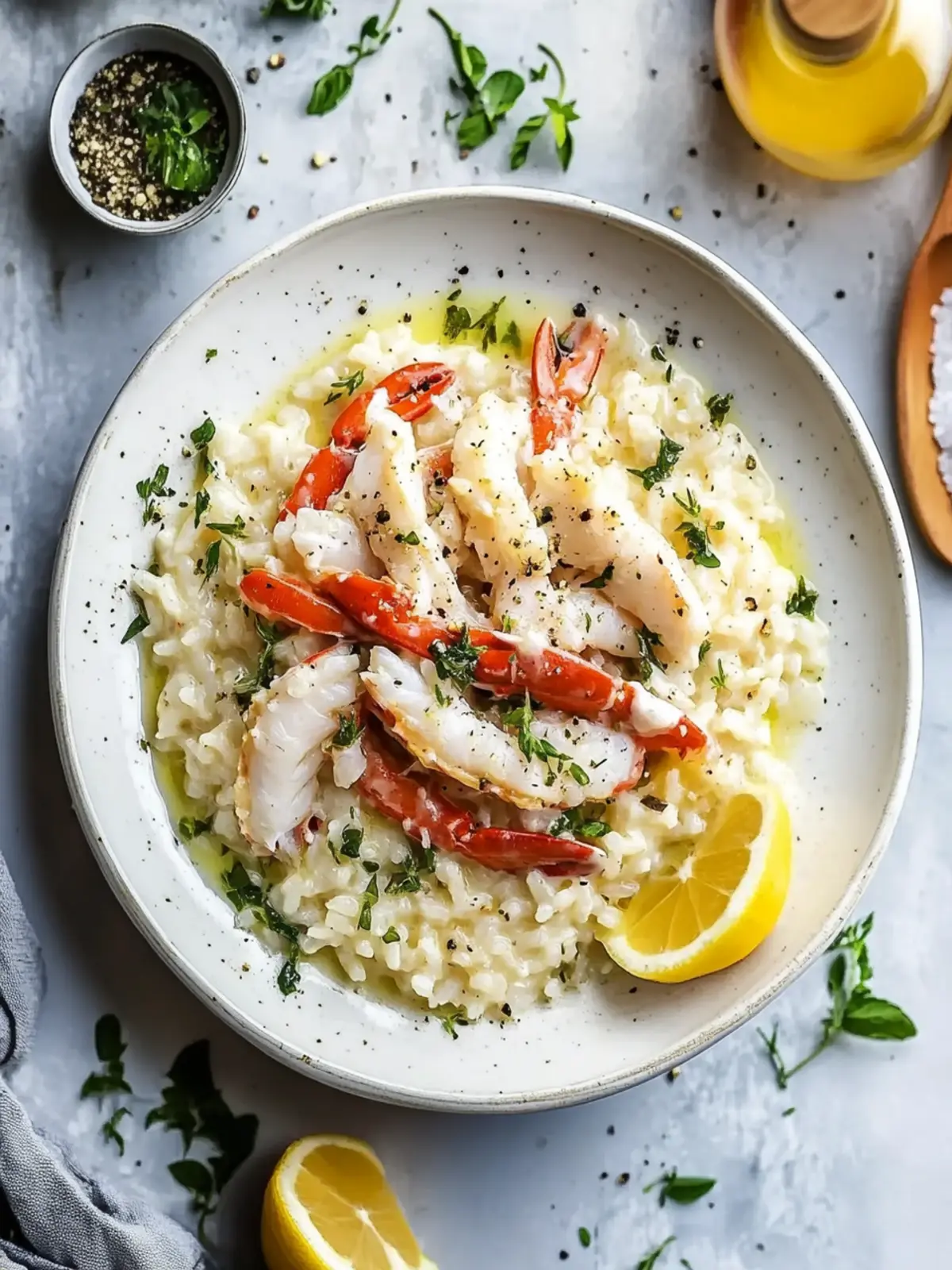 Creamy Crab Risotto with Garlic Wine Sauce Delight 4 Crab Risotto