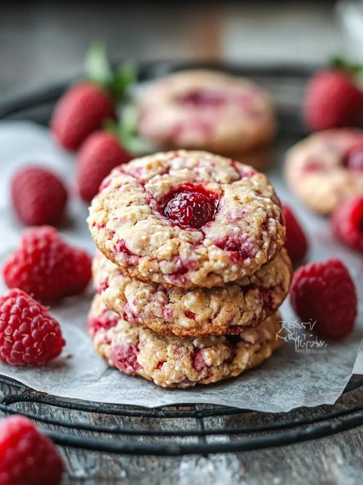 Raspberry Banana Cookies That Even Kids Will Love! 4 Raspberry Banana Cookies