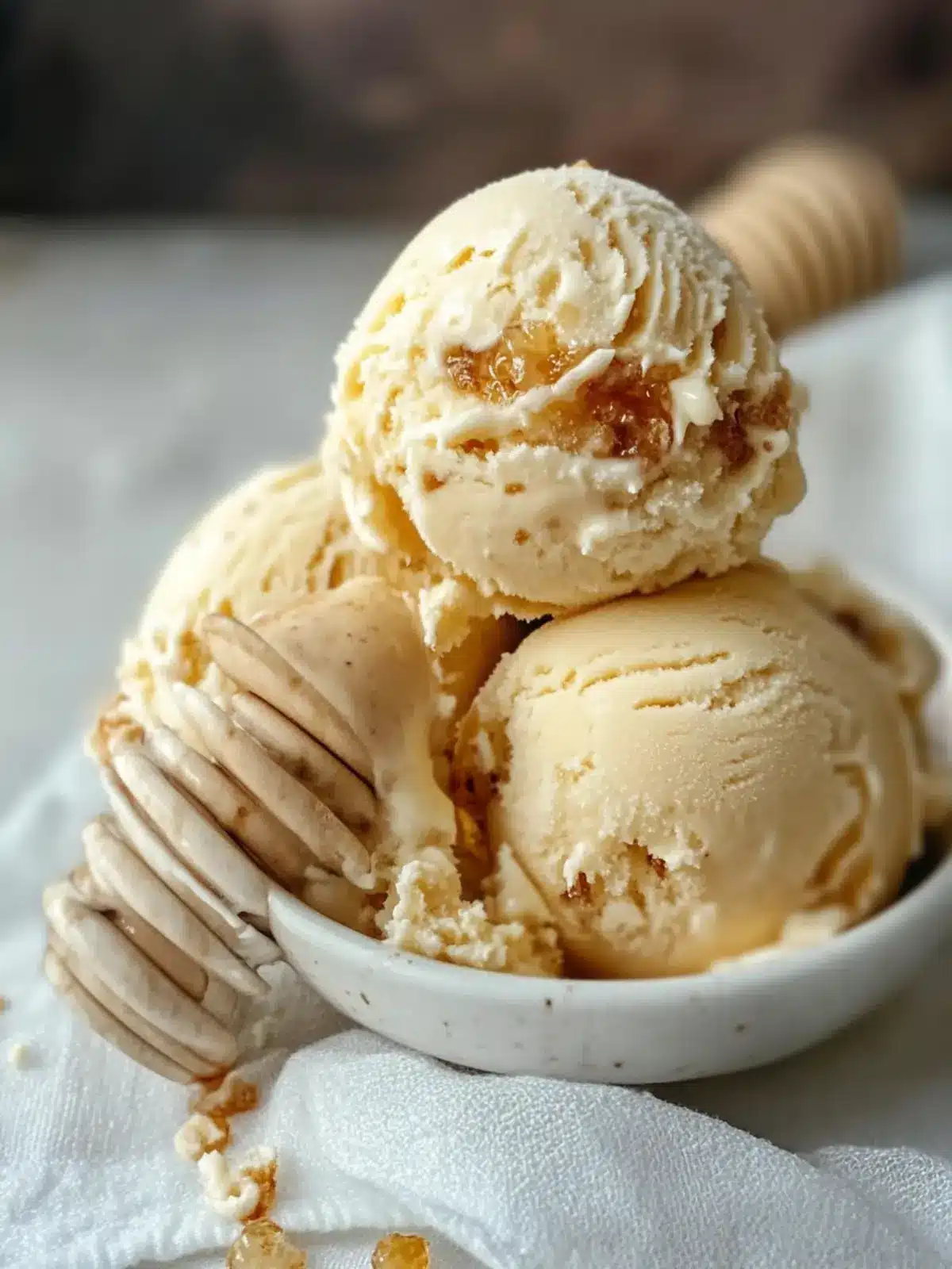 Decadent Honeycomb Ice Cream Recipe You Need to Try 2 Honeycomb Ice Cream