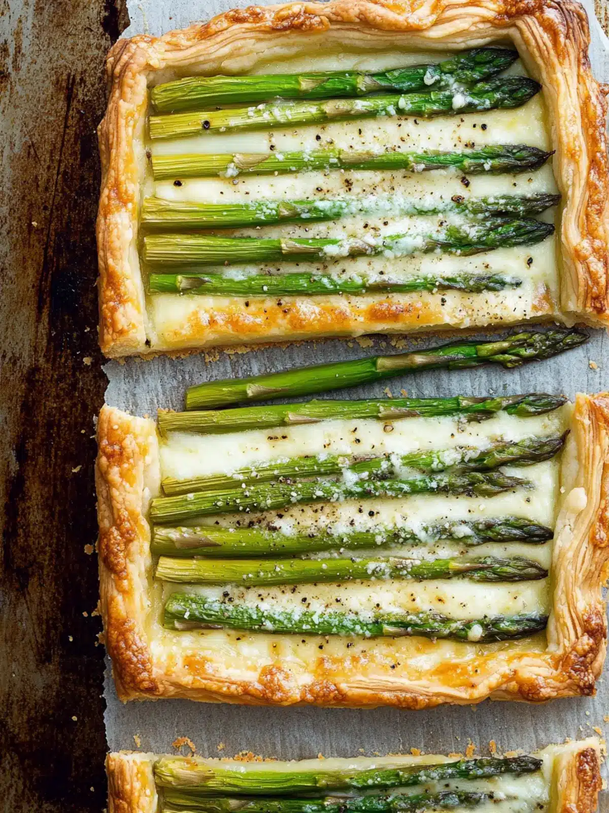 Pecorino Romano & Parmesan Asparagus Tart for Cozy Nights 5 Pecorino Romano & Parmesan Asparagus Tart