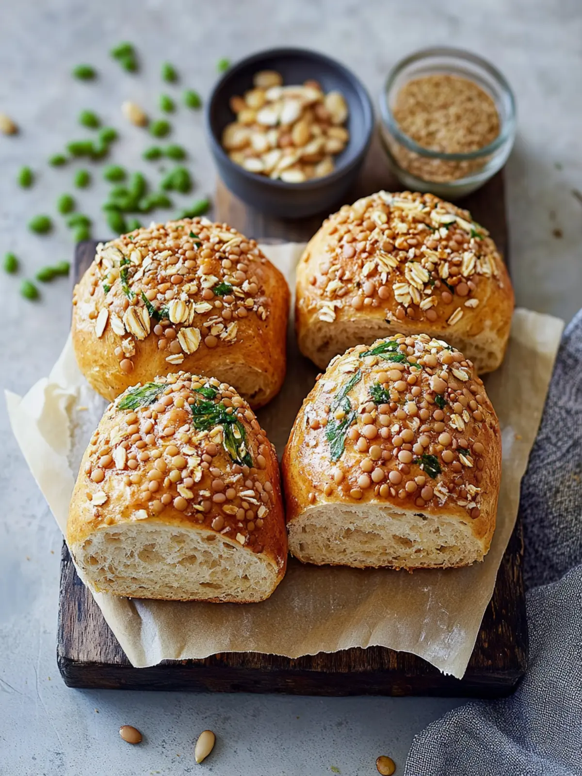 Deliciously Soft Red Lentil Bread Rolls You'll Love 4 Red Lentil Bread Rolls