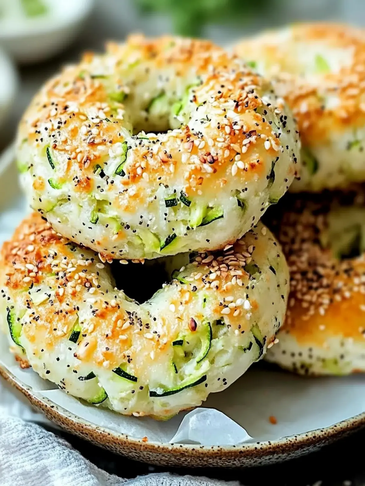 Delicious Zucchini Bagels for Guilt-Free Snacking 5 Zucchini Bagels