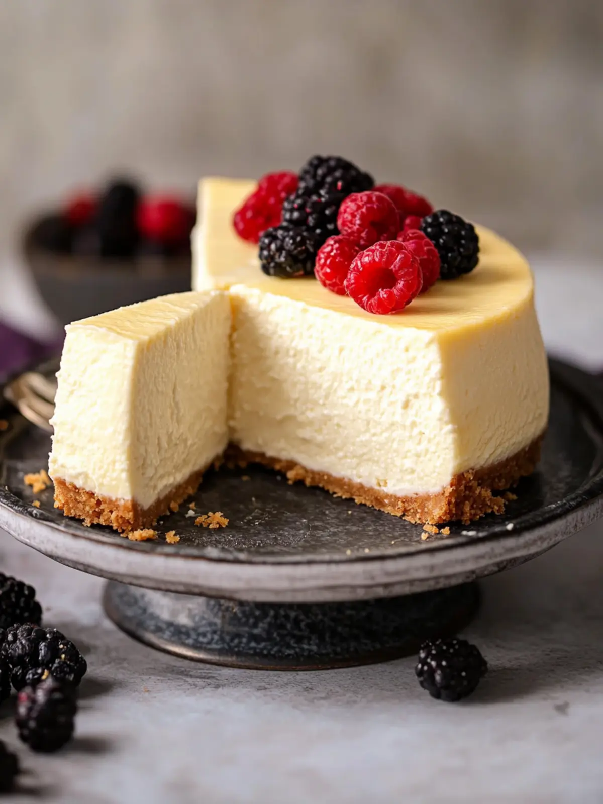 Creamy New York Style Cheesecake That Steals the Show 4 New York Style Cheesecake