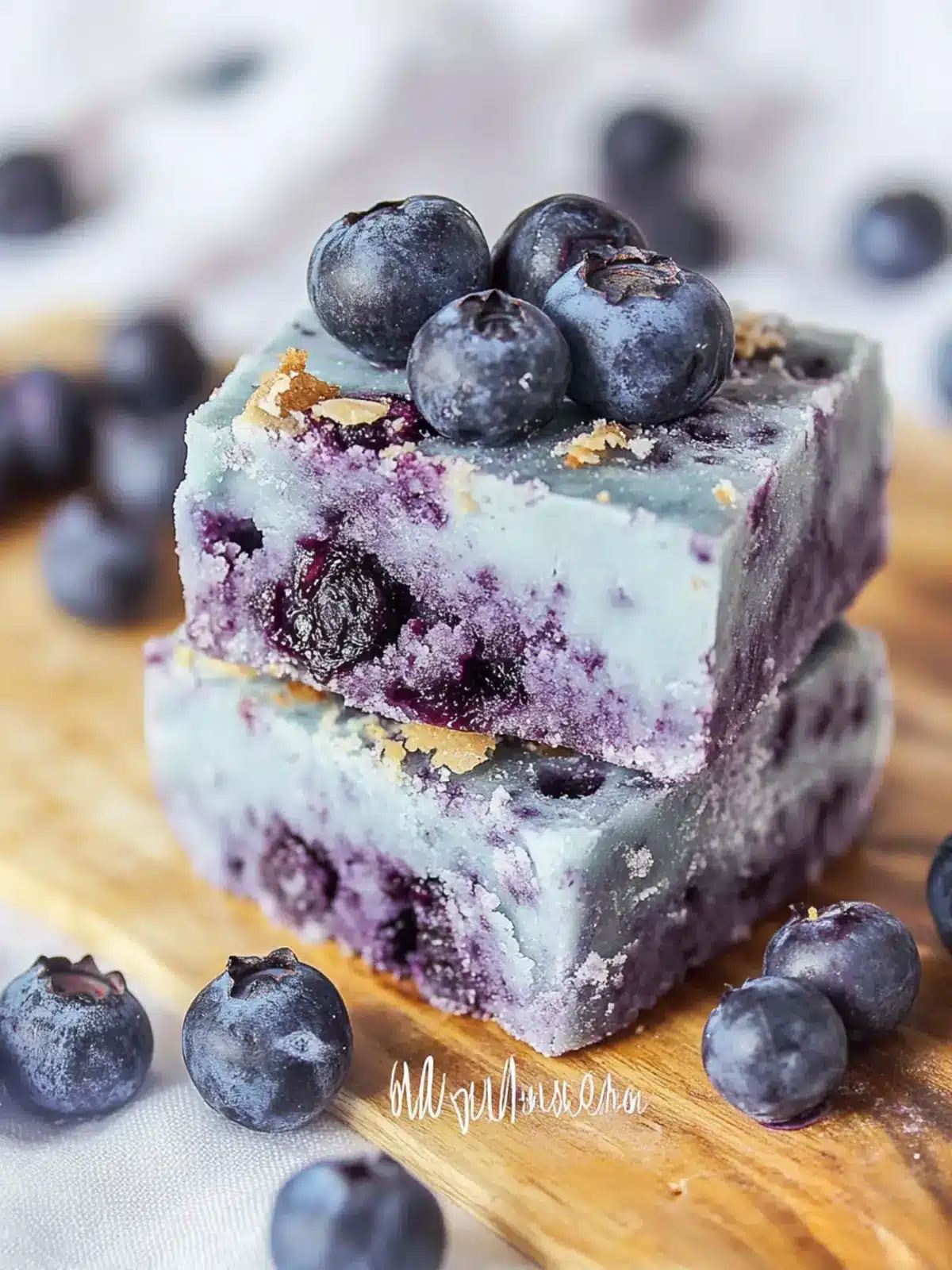 Blueberry Muffin Fudge That Will Brighten Your Day! 2 Blueberry Muffin Fudge