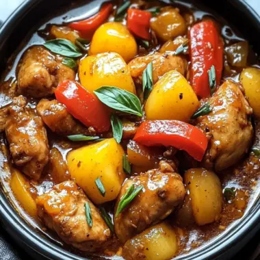 Savory Filipino Chicken Asado Stew with a Tangy Twist 9 Filipino Chicken Asado Stew