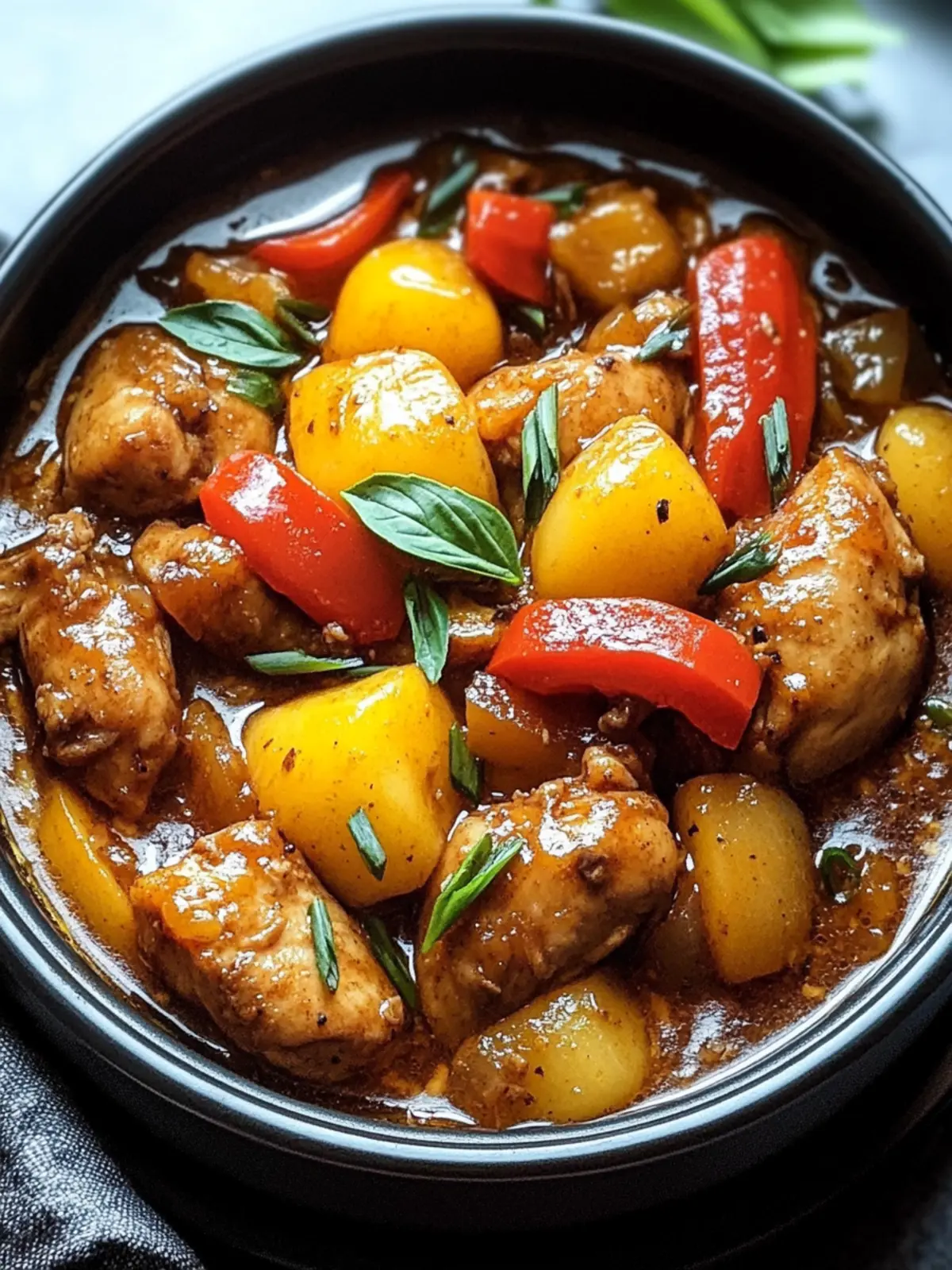 Savory Filipino Chicken Asado Stew with a Tangy Twist 5 Filipino Chicken Asado Stew